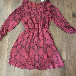 Maroon Dress from Banana Republic